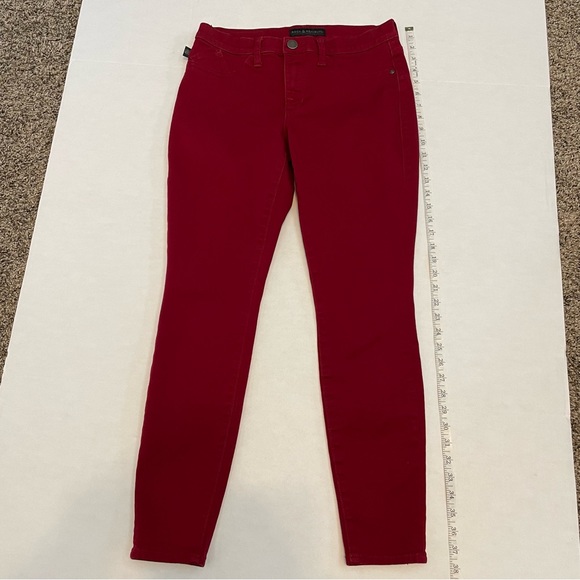 Rock & Republic Kashmiere Skinny Red Jeans Sz 10M - Picture 7 of 10
